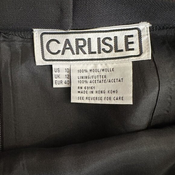 Carlisle Black Pencil Skirt - Picture 3 of 3